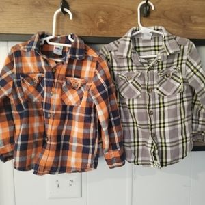 Bundle flannels 4t